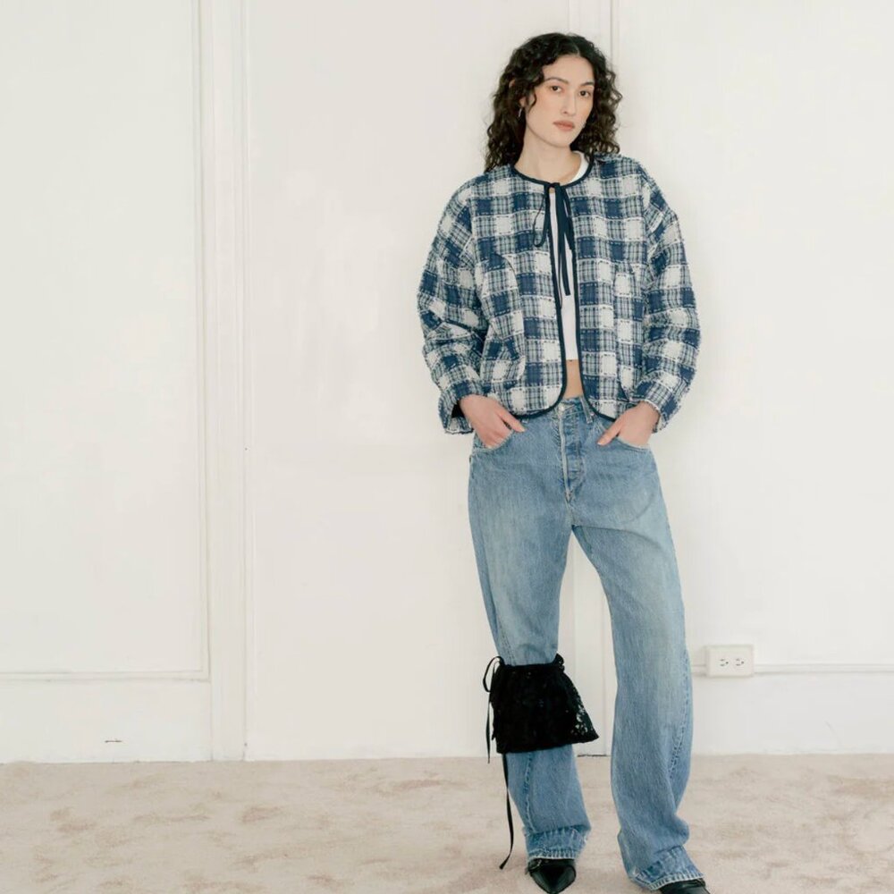 Bronze Age Rio Bomber | Molly Patch Plaid